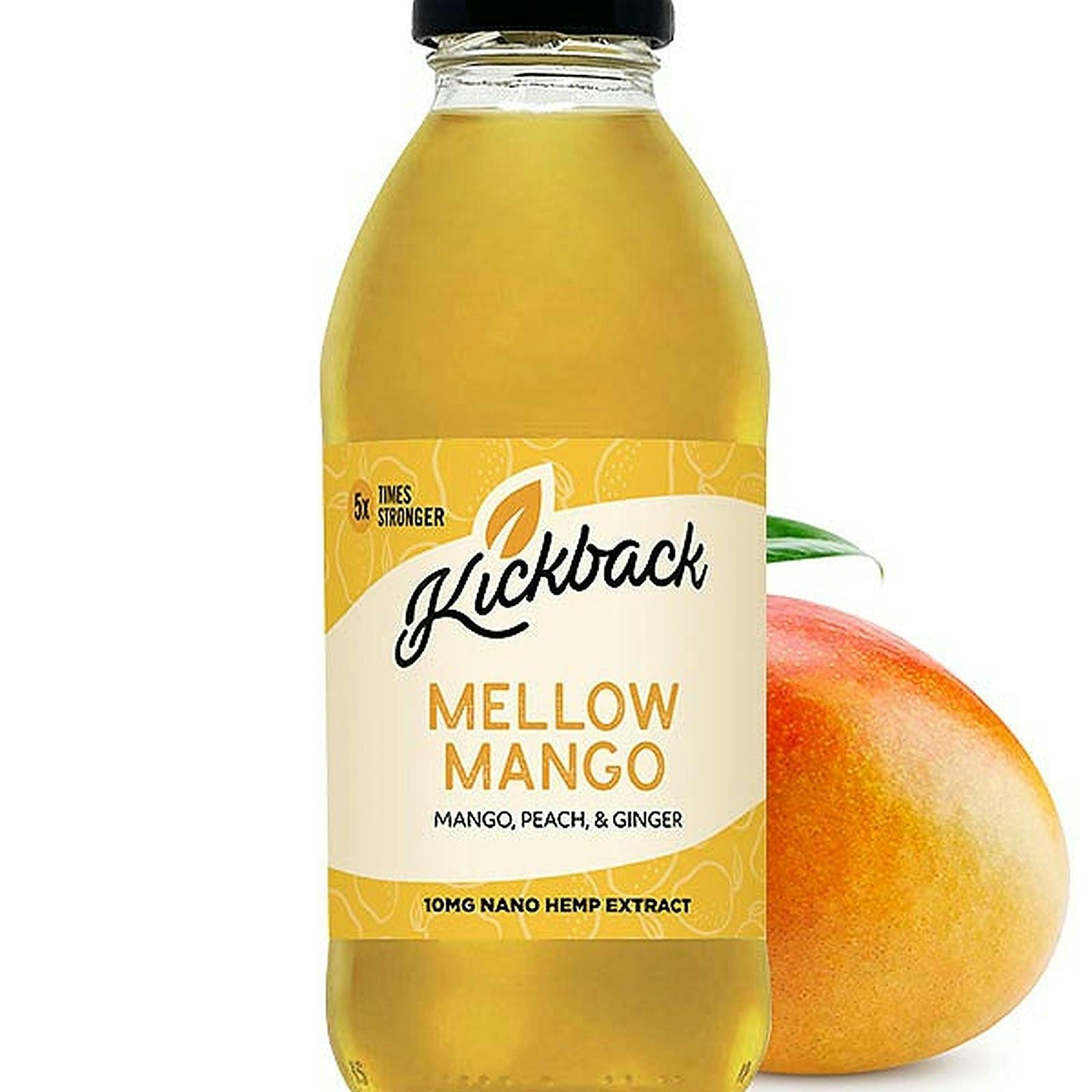 Kickback Nano CBD Mellow Mango Drink - 10mg (Potent)
